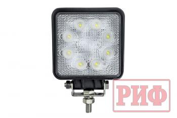 2 329 р. Светодиодная фара рабочего света РИФ 110 мм 24W LED РИФ sm-912f  с доставкой в г. Майкоп. Увеличить фотографию 3
