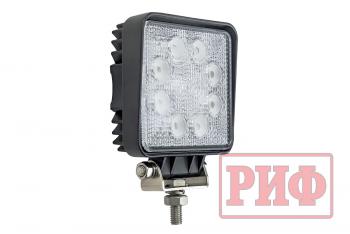 2 329 р. Светодиодная фара рабочего света РИФ 110 мм 24W LED РИФ sm-912f  с доставкой в г. Майкоп. Увеличить фотографию 1