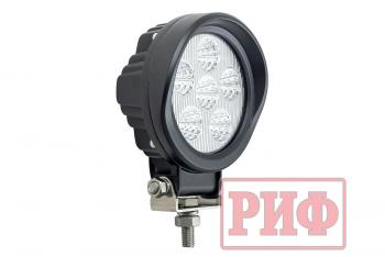 2 439 р. Светодиодная фара водительского света РИФ 115 мм 18W LED РИФ sm-908f  с доставкой в г. Майкоп. Увеличить фотографию 1