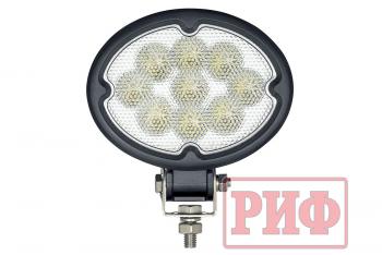 3 549 р. Светодиодная фара водительского света РИФ 147х152х72 мм 27W LED РИФ sm-630f  с доставкой в г. Майкоп. Увеличить фотографию 2