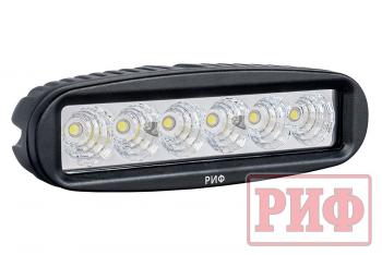 2 429 р. Светодиодная фара водительского света РИФ 160 мм 18W LED РИФ sm-6180f  с доставкой в г. Майкоп. Увеличить фотографию 1
