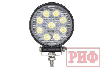 2 149 р. Светодиодная фара дальнего света РИФ 116 мм 27W LED РИФ sm-920p  с доставкой в г. Майкоп. Увеличить фотографию 2