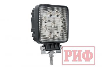 939 р. Светодиодная фара рабочего света РИФ 107 мм 27W РИФ f0109  с доставкой в г. Майкоп. Увеличить фотографию 1