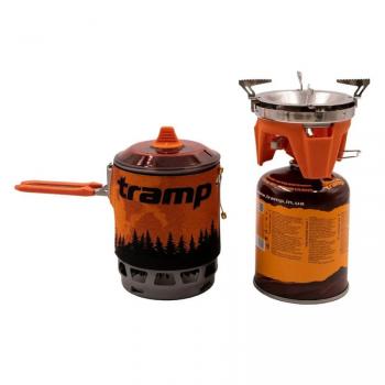 6 949 р. Система для приготовления пищи 0,8л. (Оранжевый) TRAMP trg-049-orange  с доставкой в г. Майкоп. Увеличить фотографию 4