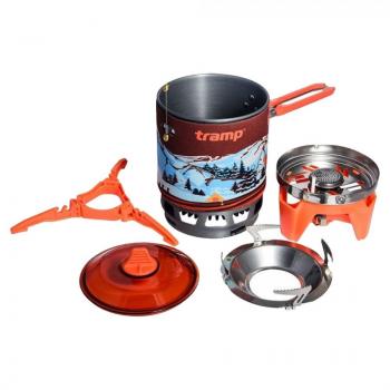 7 799 р. Система для приготовления пищи 1л. (Оранжевый) TRAMP trg-115-orange  с доставкой в г. Майкоп. Увеличить фотографию 2