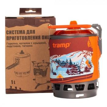 7 799 р. Система для приготовления пищи 1л. (Оранжевый) TRAMP trg-115-orange  с доставкой в г. Майкоп. Увеличить фотографию 4