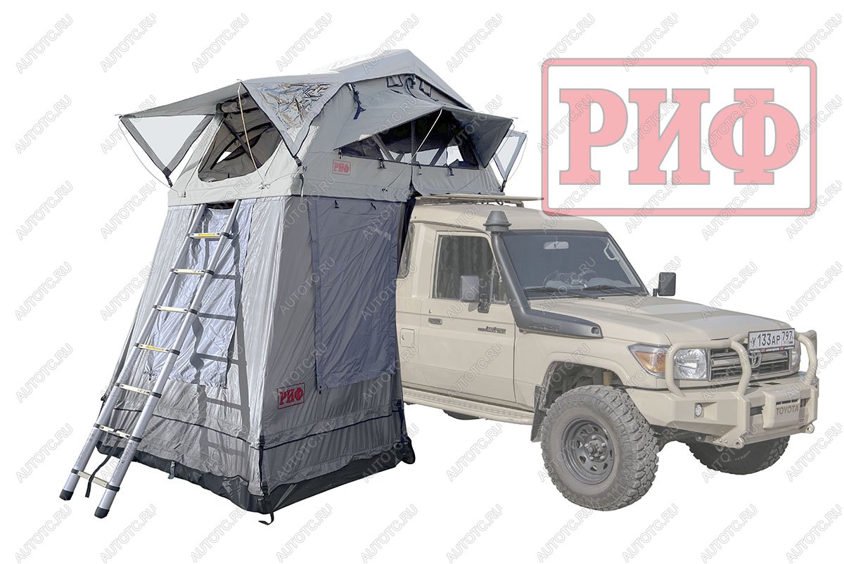 21 909 р. Тамбур к палатке РИФ Soft RT01-140, тент серый РИФ rifan0114080001  с доставкой в г. Майкоп
