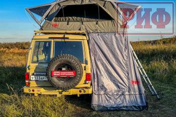 21 909 р. Тамбур к палатке РИФ Soft RT01-140, тент серый РИФ rifan0114080001  с доставкой в г. Майкоп. Увеличить фотографию 5