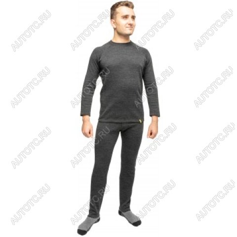3 529 р. Термобелье комплект Helios Thermo-Merino, цв.темно-серый р.48-50170-176, L HELIOS 144620  с доставкой в г. Майкоп
