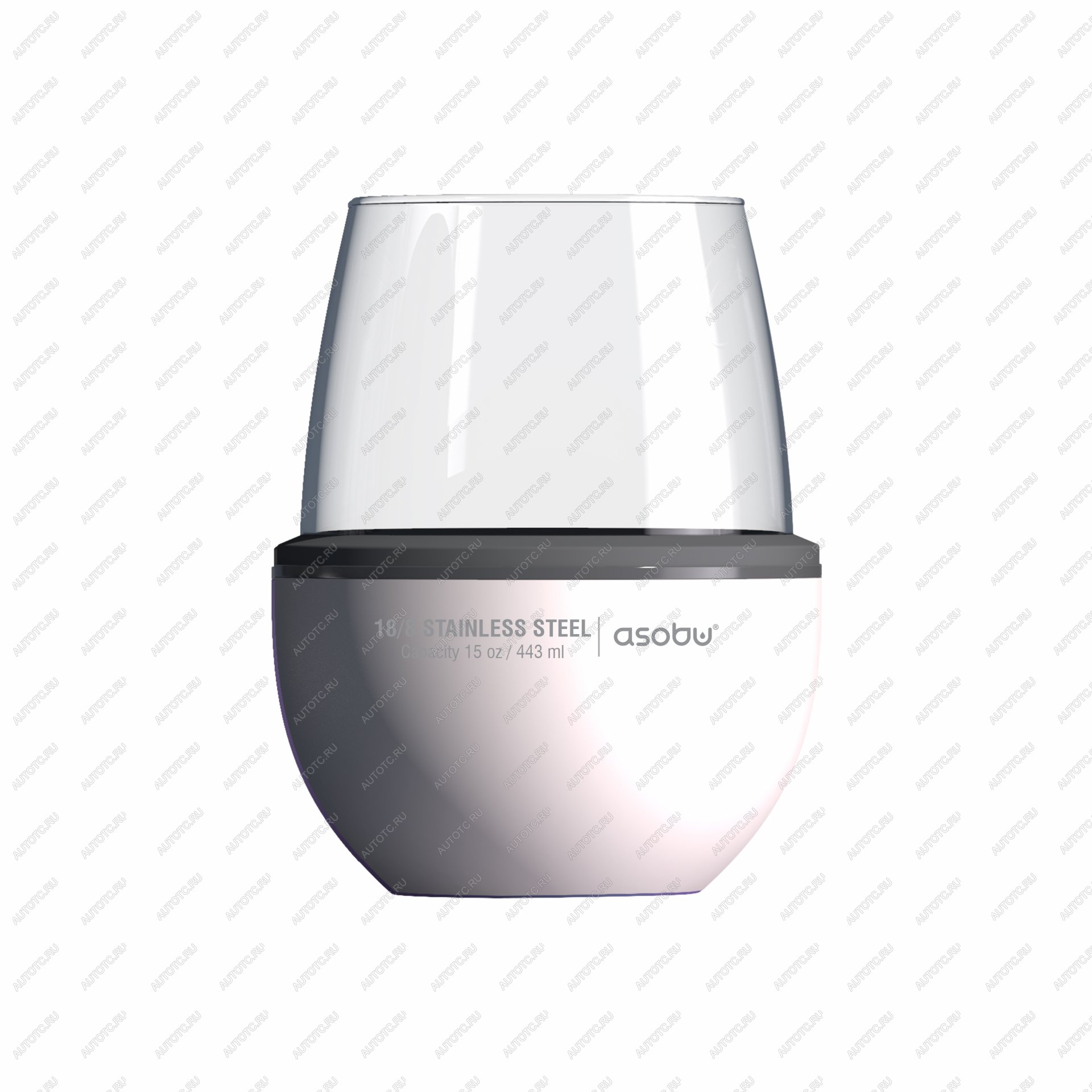 2 379 р. Термобокал для вина WINE KUZIE 440 мл, белый ASOBU stl24.01-white  с доставкой в г. Майкоп