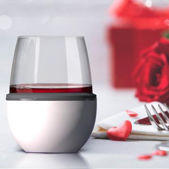 2 379 р. Термобокал для вина WINE KUZIE 440 мл, белый ASOBU stl24.01-white  с доставкой в г. Майкоп. Увеличить фотографию 5