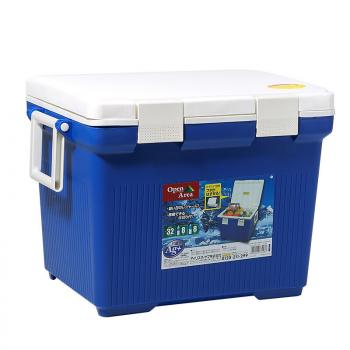 7 559 р. Термобокс IRIS Cooler Box CL-32, 32 литра синийбелый IRIS OHYAMA cl32  с доставкой в г. Майкоп. Увеличить фотографию 1