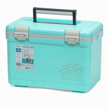 8 699 р. Термобокс SHINWA Holiday Land Cooler 17H синий SHINWA hlc-17h-bl  с доставкой в г. Майкоп. Увеличить фотографию 1