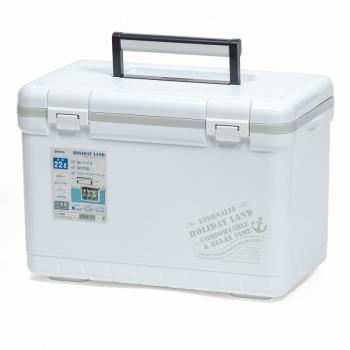 9 359 р. Термобокс SHINWA Holiday Land Cooler 22H белый SHINWA hlc-22h-w  с доставкой в г. Майкоп. Увеличить фотографию 1