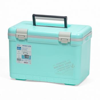 9 359 р. Термобокс SHINWA Holiday Land Cooler 22H синий SHINWA hlc-22h-bl  с доставкой в г. Майкоп. Увеличить фотографию 1