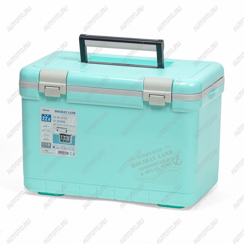 9 359 р. Термобокс SHINWA Holiday Land Cooler 22H синий SHINWA hlc-22h-bl  с доставкой в г. Майкоп
