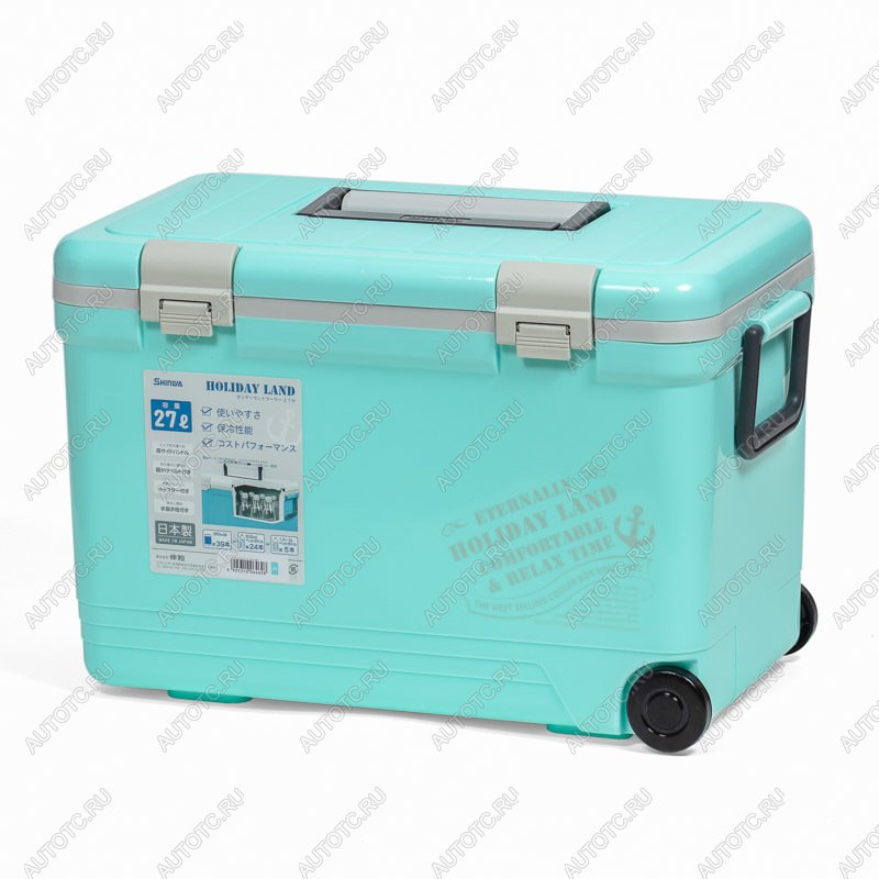 10 779 р. Термобокс SHINWA Holiday Land Cooler 27H синий SHINWA hlc-27h-bl  с доставкой в г. Майкоп