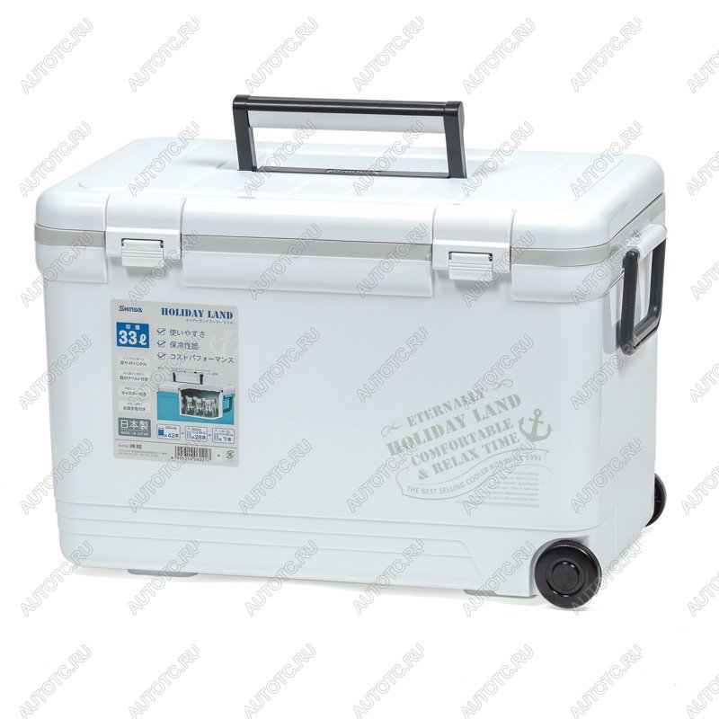 12 489 р. Термобокс SHINWA Holiday Land Cooler 33H белый SHINWA hlc-33h-w  с доставкой в г. Майкоп
