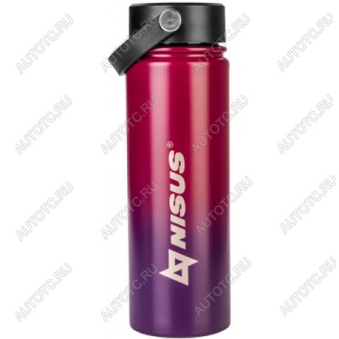 1 279 р. Термобутылка NISUS 530ML три крышки (фиолетовыйкрасный) HELIOS n.tb-022-rb  с доставкой в г. Майкоп