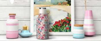 2 599 р. Термобутылка URBAN, 460 мл, цветы ASOBU sbv24.21-floral  с доставкой в г. Майкоп. Увеличить фотографию 5