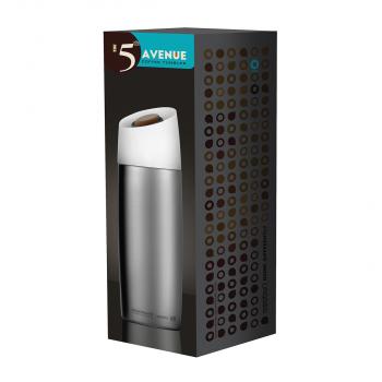 2 499 р. Термокружка THE 5TH AVENUE, 390 мл, черная ASOBU v800.06-black  с доставкой в г. Майкоп. Увеличить фотографию 2
