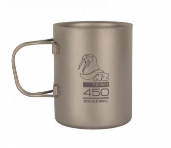 4 549 р. Термокружка титановая Kovea NZ Ti Double Wall Mug 450 мл. KOVEA tmdw450fh  с доставкой в г. Майкоп. Увеличить фотографию 1