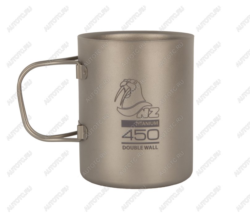 4 549 р. Термокружка титановая Kovea NZ Ti Double Wall Mug 450 мл. KOVEA tmdw450fh  с доставкой в г. Майкоп