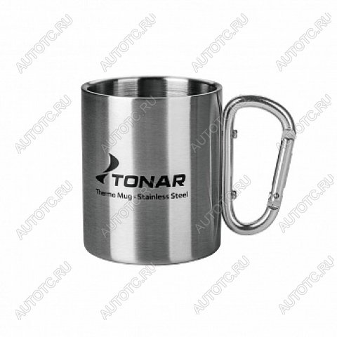 589 р. Термокружка ТОНАР 300ML ручка-карабин ТОНАР t.tk-032-300  с доставкой в г. Майкоп