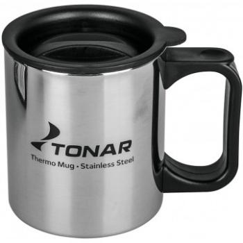 489 р. Термокружка ТОНАР 350ML с пластиковой крышкой ТОНАР t.tk-047-350  с доставкой в г. Майкоп. Увеличить фотографию 1