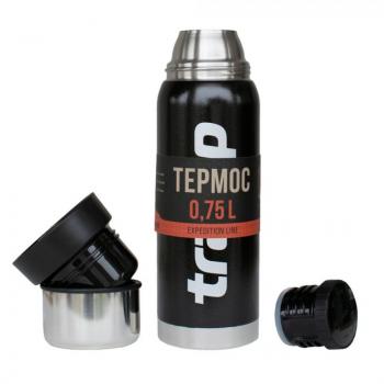 1 749 р. Термос TRAMP Expedition line 0,75 л., Черный TRAMP trc-031-9009  с доставкой в г. Майкоп. Увеличить фотографию 4