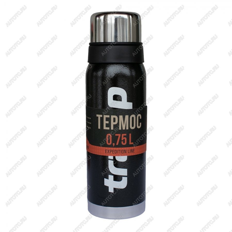 1 749 р. Термос TRAMP Expedition line 0,75 л., Черный TRAMP trc-031-9009  с доставкой в г. Майкоп