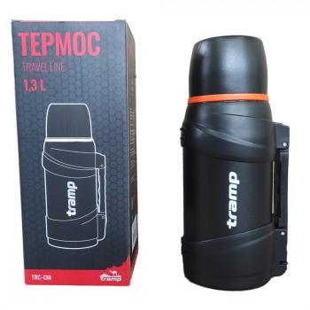 2 289 р. Термос TRAMP Travel 1,3л. Черный TRAMP trc-138-9009  с доставкой в г. Майкоп. Увеличить фотографию 2