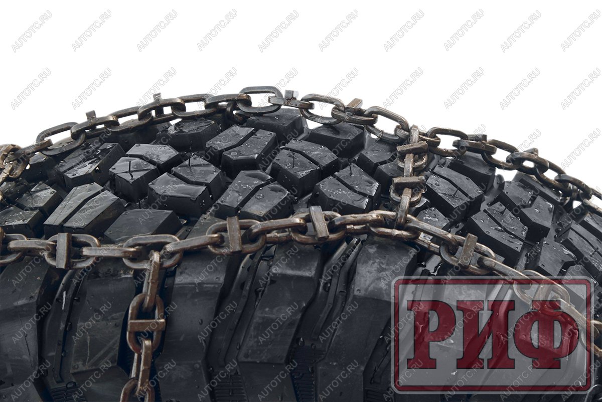 15 539 р. Цепи противоскольжения РИФ Фронтальный погрузчик "соты" 21 мм, 11.20x20 (к-т 2 шт.) РИФ rif18-0-1116ampc  с доставкой в г. Майкоп