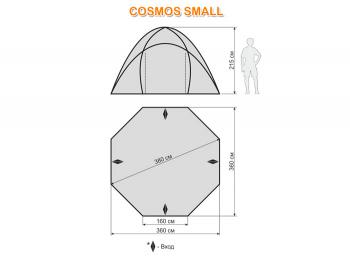 41 849 р. Шатер автомат Maverick Cosmos small khaki (хакижелто-горчичный) Maverick Tent m-km-010  с доставкой в г. Майкоп. Увеличить фотографию 3