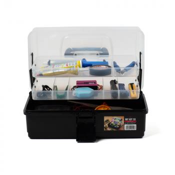2 199 р. Ящик для инструмента IRIS KIT BOX 33 IRIS OHYAMA kb33  с доставкой в г. Майкоп. Увеличить фотографию 3