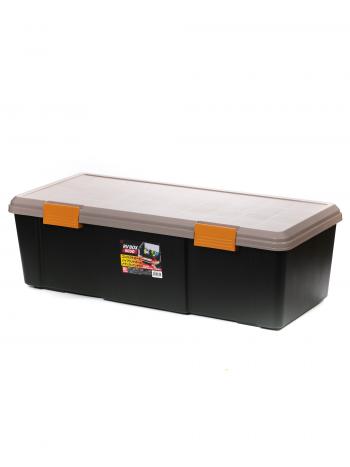 5 399 р. Ящик экспедиционный IRIS RV BOX 900D ORCHERBLACK 60 л 90x40x28 см IRIS OHYAMA rv900do  с доставкой в г. Майкоп. Увеличить фотографию 1