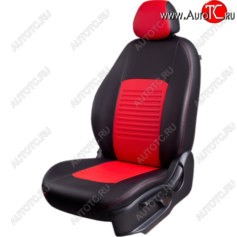 9 449 р. Комплект чехлов для сидений, (РЗСиС 60/40 Илана+Орегон) ТУРИН Lord Autofashion  Chevrolet Niva  2123 (2002-2020) дорестайлинг, рестайлинг (черный, вставка красная, строчка красная)  с доставкой в г. Майкоп