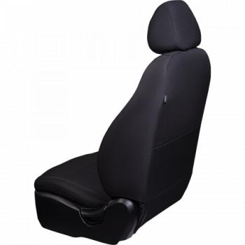 5 799 р. Комплект чехлов для сидений (РЗС 40/60 2Г жаккард) Турин Lord Autofashion KIA Cerato 2 TD седан (2008-2013) (черный, вставка серая Спинг-88, строчка черная)  с доставкой в г. Майкоп. Увеличить фотографию 5