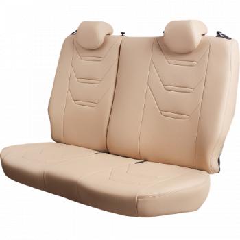 7 999 р. Комплект чехлов для сидений (РЗС 60/40+подлок. 3Г Орегон) ТУРИН-2 Lord Autofashion  Nissan Qashqai  2 (2013-2022) J11 дорестайлинг, J11 рестайлинг (бежевый, вставка бежевая, строчка бежевая)  с доставкой в г. Майкоп. Увеличить фотографию 6