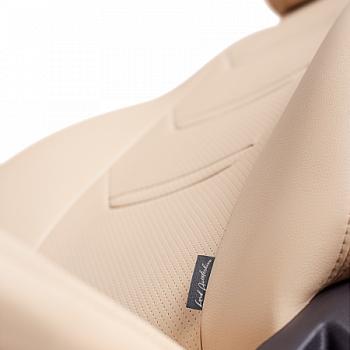 7 999 р. Комплект чехлов для сидений (РЗС 60/40+подлок. 3Г Орегон) ТУРИН-2 Lord Autofashion  Nissan Qashqai  2 (2013-2022) J11 дорестайлинг, J11 рестайлинг (бежевый, вставка бежевая, строчка бежевая)  с доставкой в г. Майкоп. Увеличить фотографию 2