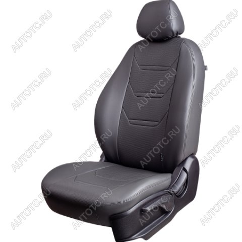 6 999 р. Комплект чехлов для сидений (РЗС 60/40+подлок. 3Г Орегон) ТУРИН-2 Lord Autofashion  Nissan Qashqai  2 (2013-2022) J11 дорестайлинг, J11 рестайлинг (серый, вставка серая, строчка серая)  с доставкой в г. Майкоп