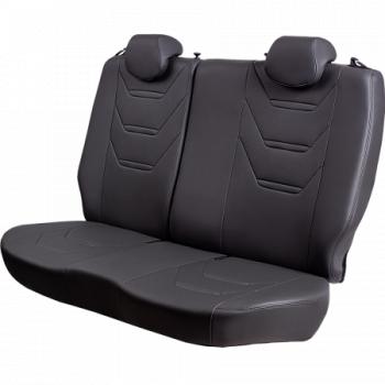 6 999 р. Комплект чехлов для сидений (РЗС 60/40+подлок. 3Г Орегон) ТУРИН-2 Lord Autofashion  Nissan Qashqai  2 (2013-2022) J11 дорестайлинг, J11 рестайлинг (серый, вставка серая, строчка серая)  с доставкой в г. Майкоп. Увеличить фотографию 5