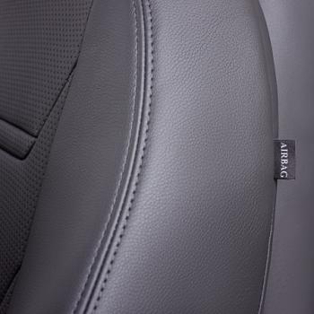 6 999 р. Комплект чехлов для сидений (РЗС 60/40+подлок. 3Г Орегон) ТУРИН-2 Lord Autofashion  Nissan Qashqai  2 (2013-2022) J11 дорестайлинг, J11 рестайлинг (серый, вставка серая, строчка серая)  с доставкой в г. Майкоп. Увеличить фотографию 2