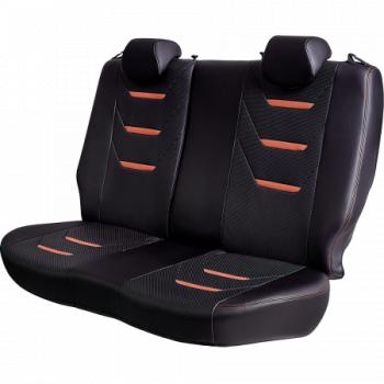 7 999 р. Комплект чехлов для сидений (РЗС 60/40+подлок. 3Г Орегон) ТУРИН-2 Lord Autofashion  Nissan Qashqai  2 (2013-2022) J11 дорестайлинг, J11 рестайлинг (черный, вставка черная+коричневая, строчка коричневая)  с доставкой в г. Майкоп. Увеличить фотографию 3