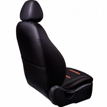 7 999 р. Комплект чехлов для сидений (РЗС 60/40+подлок. 3Г Орегон) ТУРИН-2 Lord Autofashion  Nissan Qashqai  2 (2013-2022) J11 дорестайлинг, J11 рестайлинг (черный, вставка черная+коричневая, строчка коричневая)  с доставкой в г. Майкоп. Увеличить фотографию 2