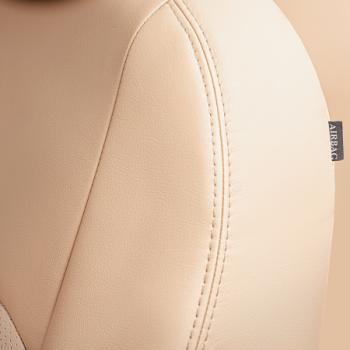 4 999 р. Комплект чехлов для сидений (к.Elegance РЗС 40/60 +подлокот. 3Г Илана+Орегон) ТУРИН СТ Lord Autofashion  Skoda Octavia  A7 (2012-2020) дорестайлинг лифтбэк, дорестайлинг универсал, рестайлинг лифтбэк, рестайлинг универсал (бежевый, вставка бежевая, строчка бежевая)  с доставкой в г. Майкоп. Увеличить фотографию 6