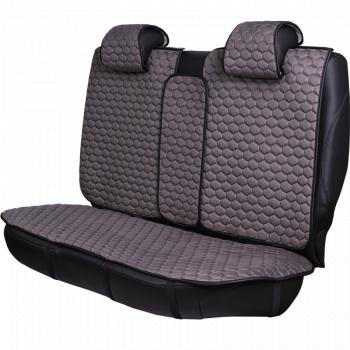 6 749 р. Накидка на сиденье (5 мест Афины) ТЕЙЛОР ст СОТА Lord Autofashion   (графит, строчка серая)  с доставкой в г. Майкоп. Увеличить фотографию 2