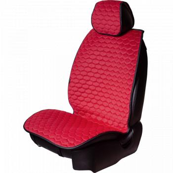 6 749 р. Накидка на сиденье (5 мест Афины) ТЕЙЛОР ст СОТА Lord Autofashion   (красный, строчка красная)  с доставкой в г. Майкоп. Увеличить фотографию 5
