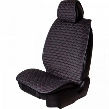 6 749 р. Накидка на сиденье (5 мест Афины) ТЕЙЛОР ст СОТА Lord Autofashion   (черный, строчка красная)  с доставкой в г. Майкоп. Увеличить фотографию 2
