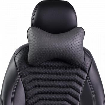 339 р.  Подушка-косточка (Илана+Орегон) Lord Autofashion   (серый, строчка серая)  с доставкой в г. Майкоп. Увеличить фотографию 7